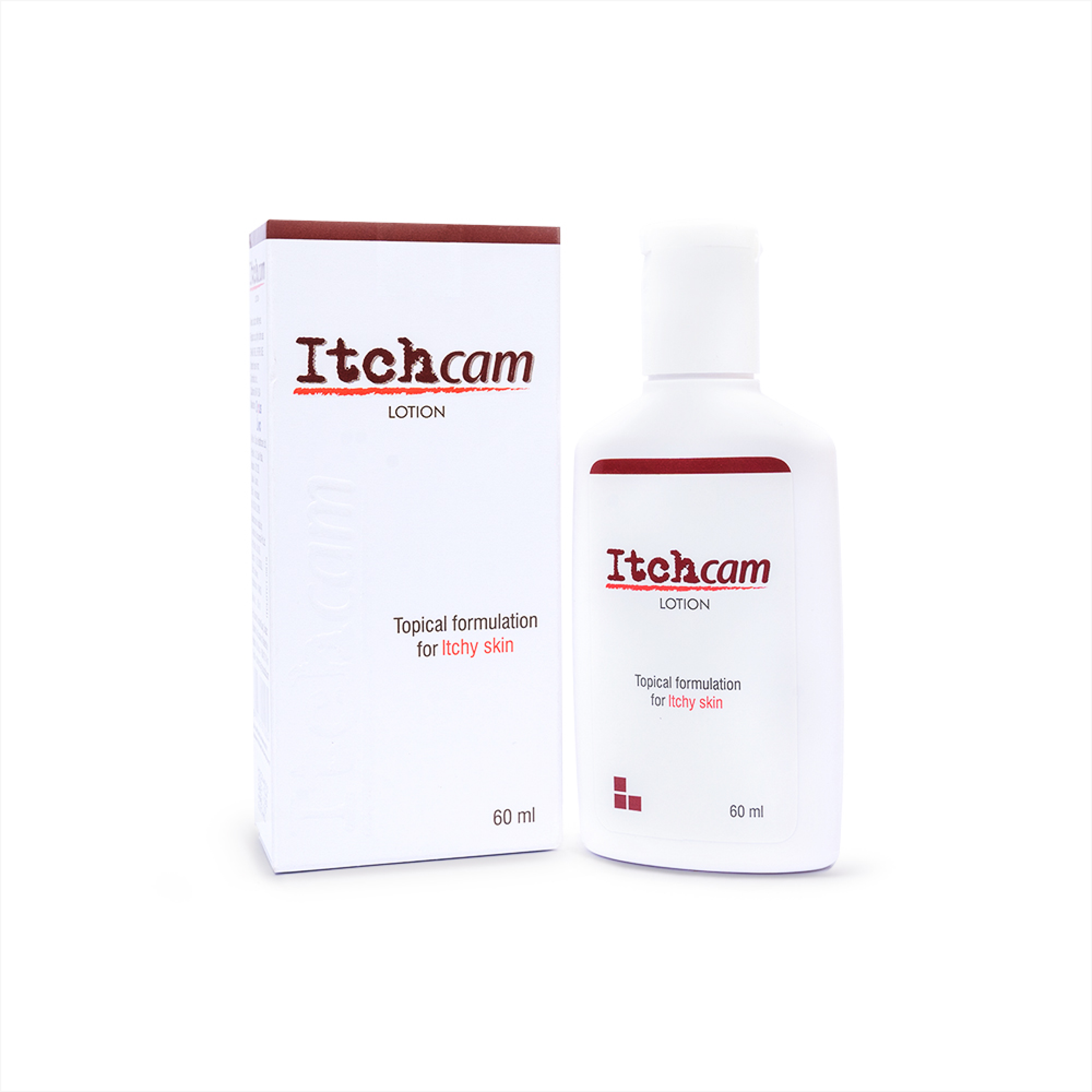 Itchcam Lotion for Fast  & Safe Itch Relief for Skin Rash for Infants 27 Days+,  with Witch Hazel & Calamine, Soothes & Hydrates with Emollients & Moisturizers, Ideal for Diaper Rash & All Age Groups