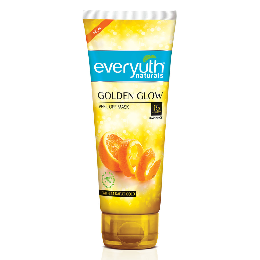 Everyuth Naturals Advanced Golden Glow Peel-off Mask, 100g, Tube