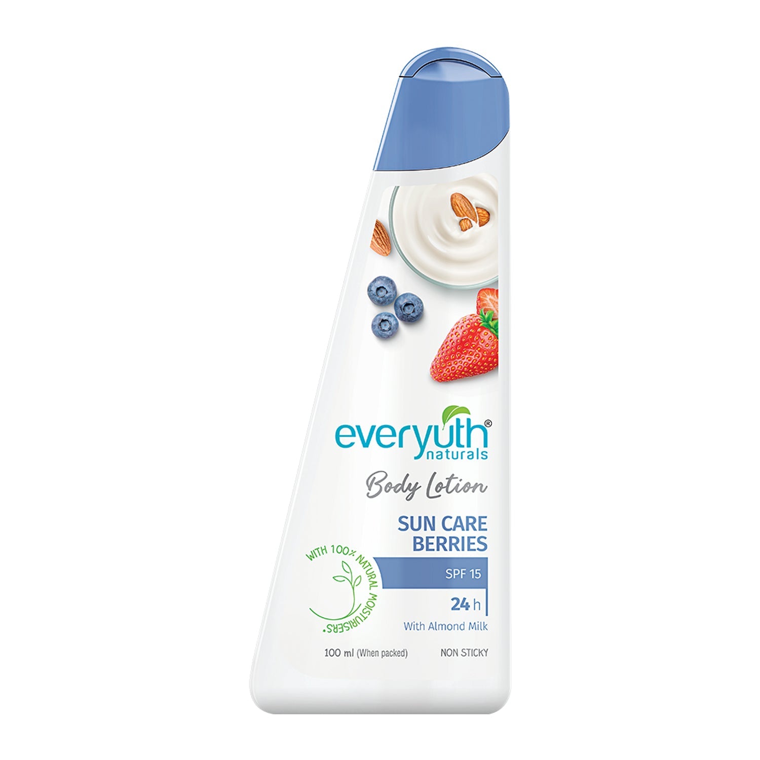 Everyuth Naturals Body Lotion For All Skin Types SPF 15 Sun Care Berries 100 ml