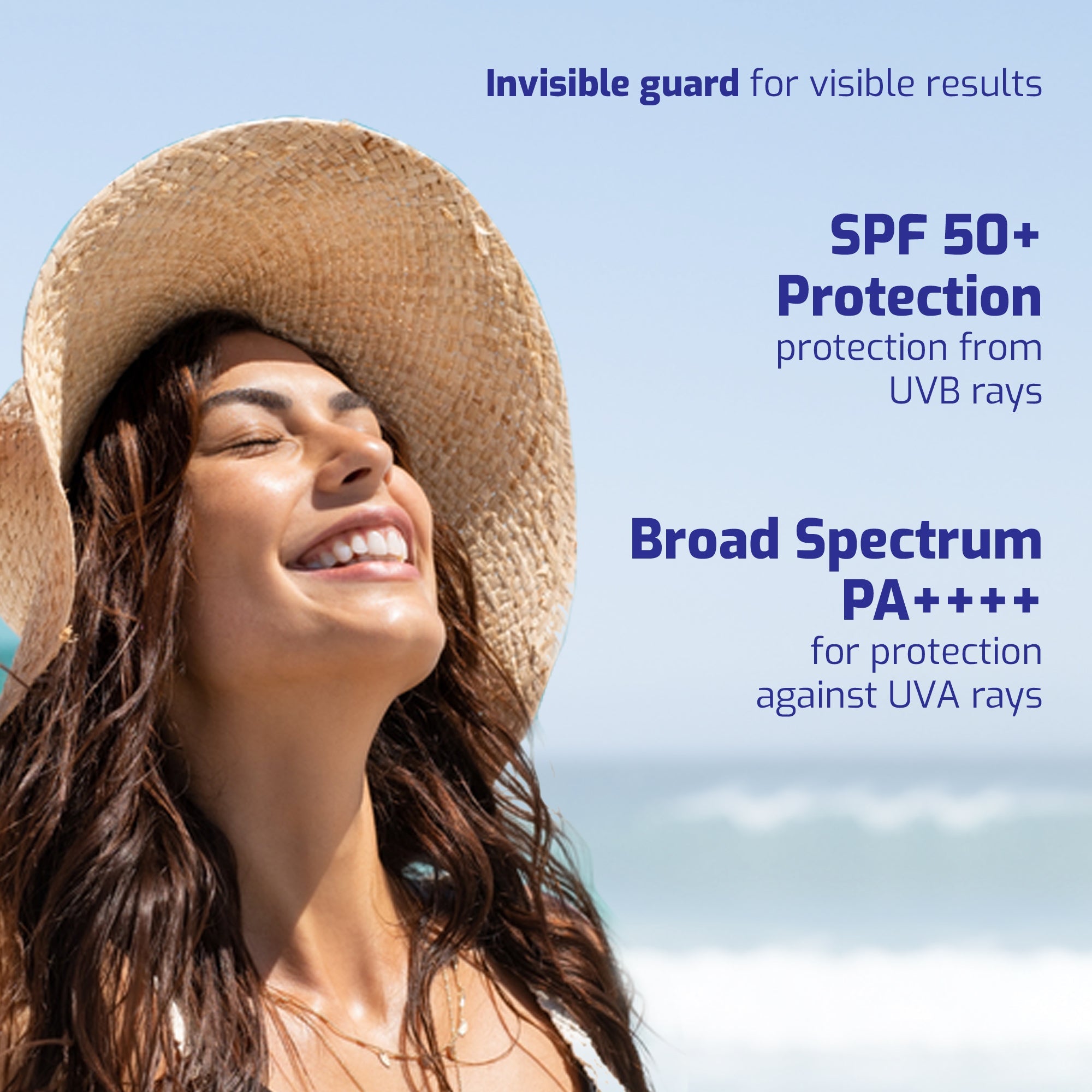 Solecross Sun block Lotion -  SPF 50+ PA++++ | Non-Sticky Formula Based Water Resistant Sunscreen| Protection against UVA/UVB Rays (50g)